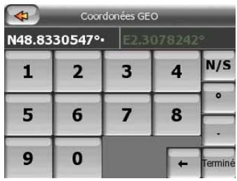 MIO C710 - Trouver les coordonnées - 1