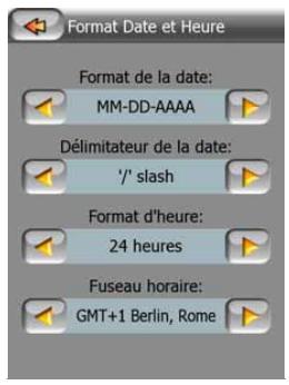 MIO C710 - Régler le format Date et Heure - 1