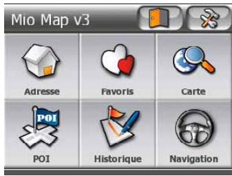 MIO C710 - Main menu (principal) - 1