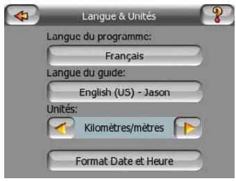 MIO C710 - Langue &amp; Unités - 1