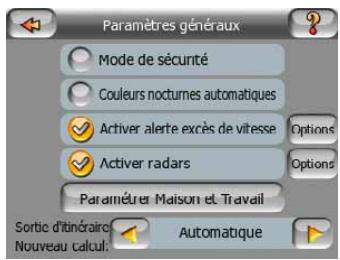 MIO C710 - Paramètres généraux - 1