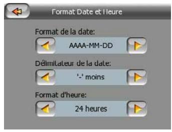 MIO C710 - Régler le format Date et Heure - 2