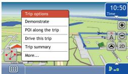 MIO MAP - How do I use the Trip Menu? - 1