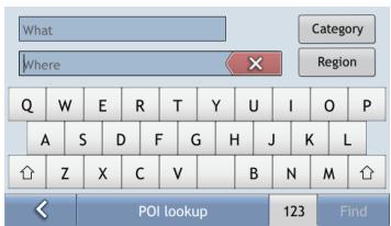MIO MAP - Select the POIs command from the Main Menu - 4