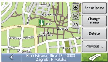 MIO MAP - How do I edit the name of a Favourite? - 4