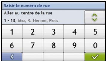 MIO MOOV 300 - Cherchez le nom et le numéro de rue - 2