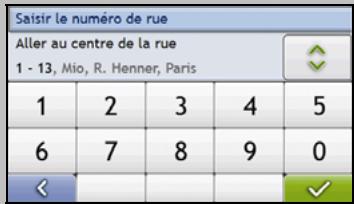 MIO MOOV 300 - Utilisation de l'écran clavier - 4