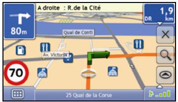 MIO MOOV 300 - Écrans de consultation de carte - 1