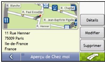 MIO MOOV 300 - Option 2 - À partir de l'écran destinations favorites - 4