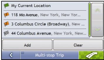MIO MOOV 500 - Search for the street name and house number - 4