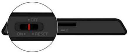 MIO MOOV 500 - Turning on and off - 1