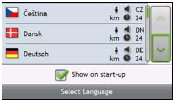 MIO MOOV 500 - Select your preferred language - 1