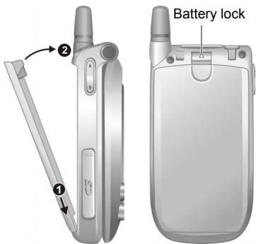 MIO 8390 - Installing the SIM Card and Battery - 3