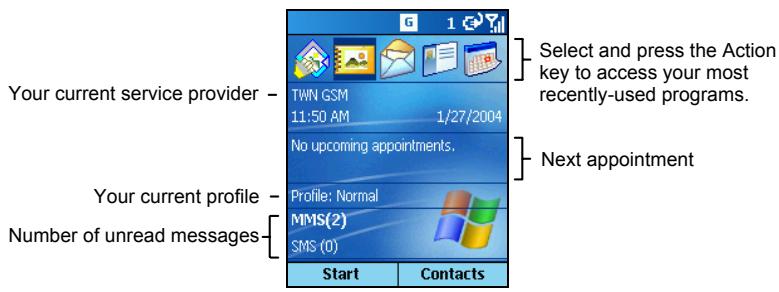 MIO 8390 - Home Screen - 1