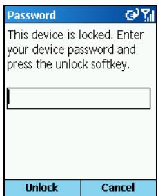 MIO 8390 - Locking the Smartphone - 1
