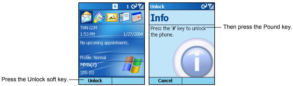 MIO 8390 - Locking the Keypad - 2