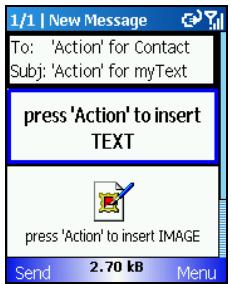 MIO 8390 - Composing a MMS - 1