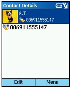 MIO 8390 - Editing a Contact - 1