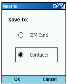 MIO 8390 - Adding a Contact - 1