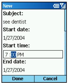 MIO 8390 - Creating a New Appointment - 1