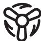 LERVIA KH 1150 CEILING FAN WITH HALOGEN LIGHTING - VAARA: - 1