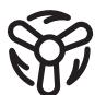 LERVIA KH 1150 CEILING FAN WITH HALOGEN LIGHTING - Caution: - 1
