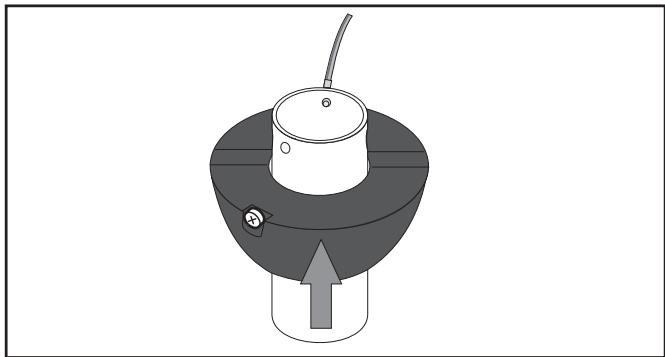 LERVIA KH 1150 CEILING FAN WITH HALOGEN LIGHTING - Montering av forlengelsesstaven (B) - 2