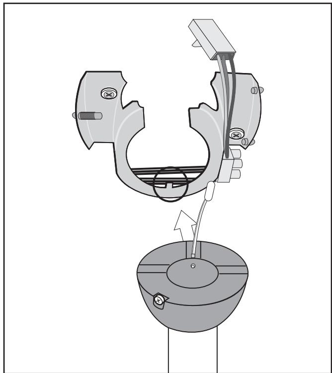 LERVIA KH 1150 CEILING FAN WITH HALOGEN LIGHTING - Advarsel: - 2