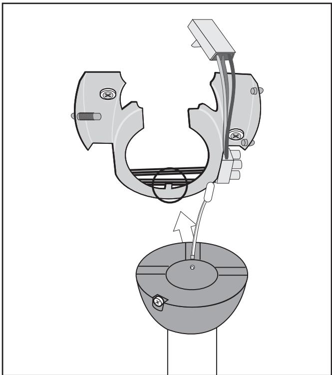 LERVIA KH 1150 CEILING FAN WITH HALOGEN LIGHTING - Advarsel: - 2