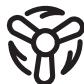 LERVIA KH 1150 CEILING FAN WITH HALOGEN LIGHTING - A PoooOxH: - 1