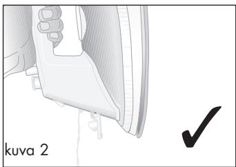 LERVIA KH 1282 STEAM IRON - Höryrsilitysraudan kaytostaitto - 2