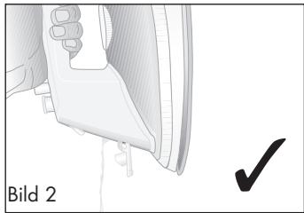 LERVIA KH 1282 STEAM IRON - Ställa undan Ångstryk-järnet - 2