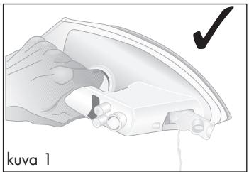 LERVIA KH 1282 STEAM IRON - Höryrsilitysraudan kaytostaitto - 1