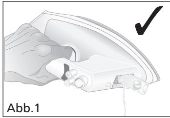 LERVIA KH 1282 STEAM IRON - Dampfbügeleisen außer Betriebnehmen - 1