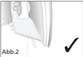 LERVIA KH 1282 STEAM IRON - Dampfbügeleisen außer Betriebnehmen - 2