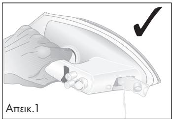 LERVIA KH 1282 STEAM IRON - Aπενεργοποιησιδερου με ατμό - 1