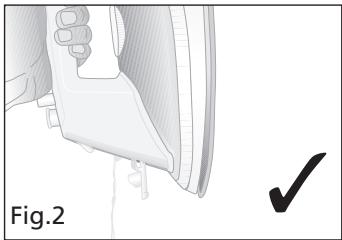 LERVIA KH 1282 STEAM IRON - Taking the steam iron out of service - 2