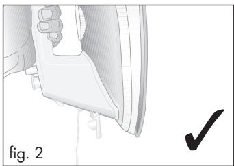 LERVIA KH 1282 STEAM IRON - Sådan slukkes dampstry- gejernet - 2