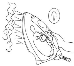 LERVIA KH 2400 - Using the iron vertically - 1