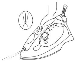LERVIA KH 2400 STEAM AND DRY IRON - Using the spray-button - 1