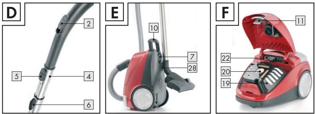 LERVIA KH 3158 FLOOR VACUUM CLEANER - VACUUM CLEANER - 7