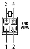 CLARION MSS433 - Power Connector Pinouts - 1