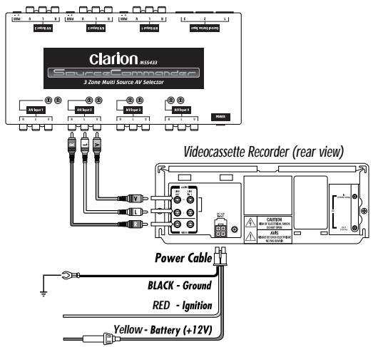 CLARION MSS433 - INSTALLATION AND WIRING (CONTINUED) - 2