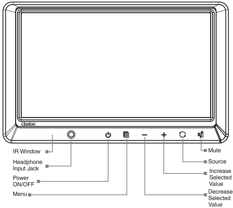 CLARION VM700B - WARNING - 1