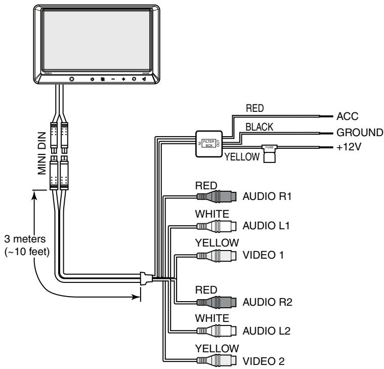 CLARION VM700B - Procedure - 1