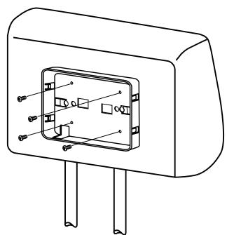 CLARION VM700B - Installation du cadre de fixation dans l'appuie-tête - 1
