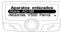 PARROT CK3100 - Aparatos emparejados - 1