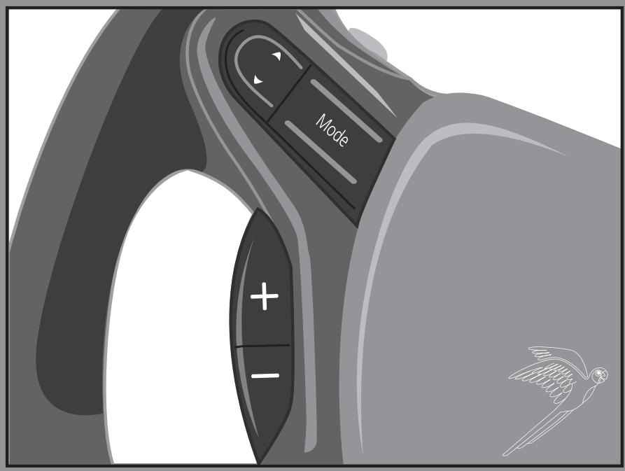 PARROT CK3100 LCD - Steering wheel mounted control Parrot MULTICOMM - 3