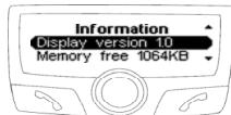 PARROT CK3300 - Version software: - 1