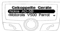 PARROT CK3300 - Abgestimmte Geräte - 1
